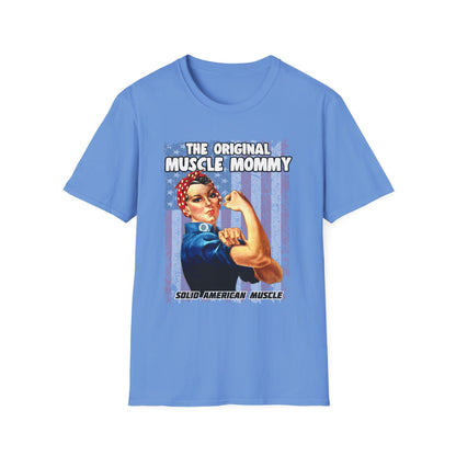 Solid American Muscle - The Original Muscle Mommy T-Shirt