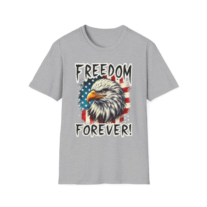 Patriot Collection - Freedom Forever! - USA Flag - Bald Eagle - T-Shirt