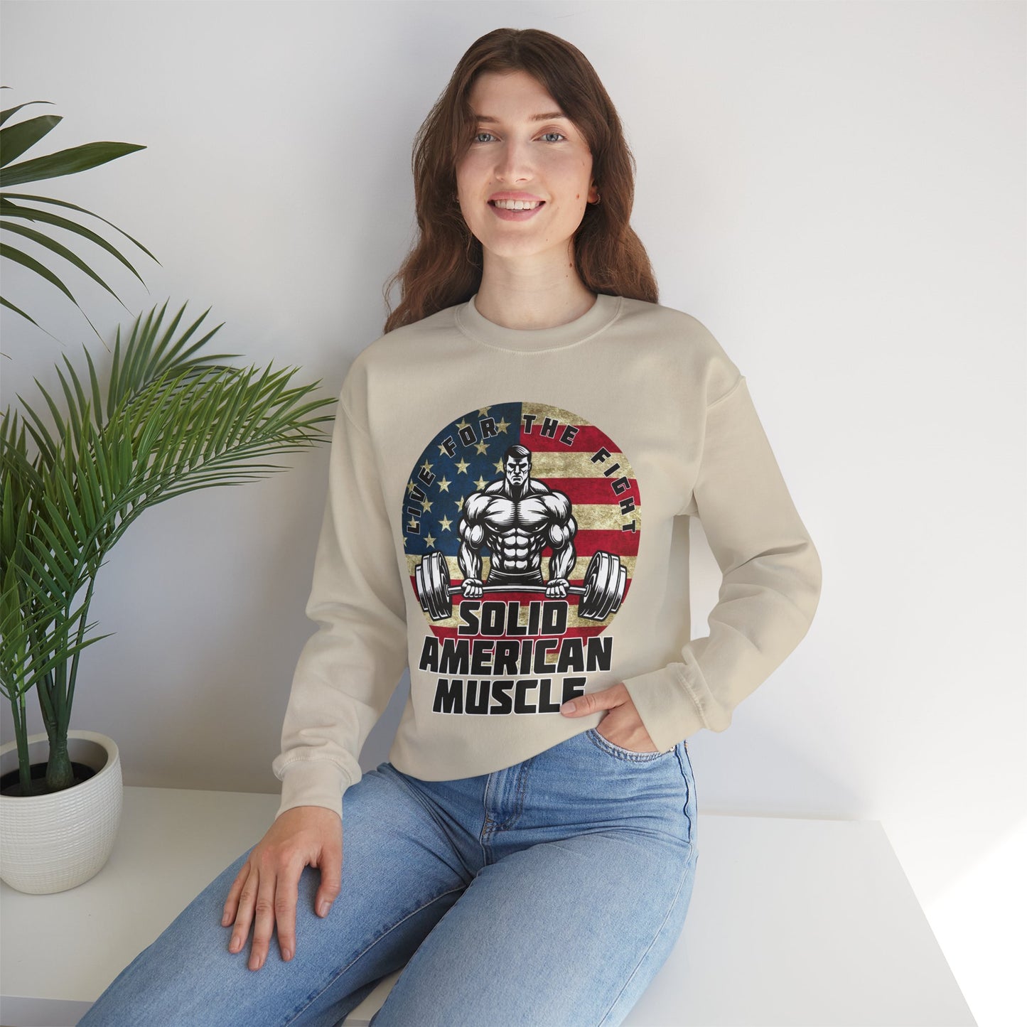 Solid American Muscle - Logo Sweatshirt