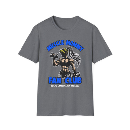 Solid American Muscle - Muscle Mommy Fan Club T-Shirt