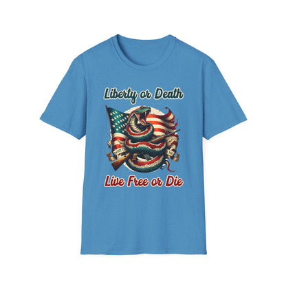 Patriot Collection - Liberty or Death - Live Free of Die - T-Shirt