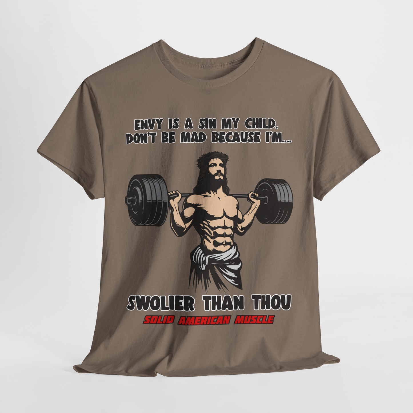 Solid American Muscle - Swolier Than Thou T-Shirt