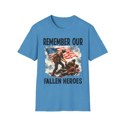 Patriot Collection - Remember Our Fallen Heroes - Memorial Day Themed - T-Shirt