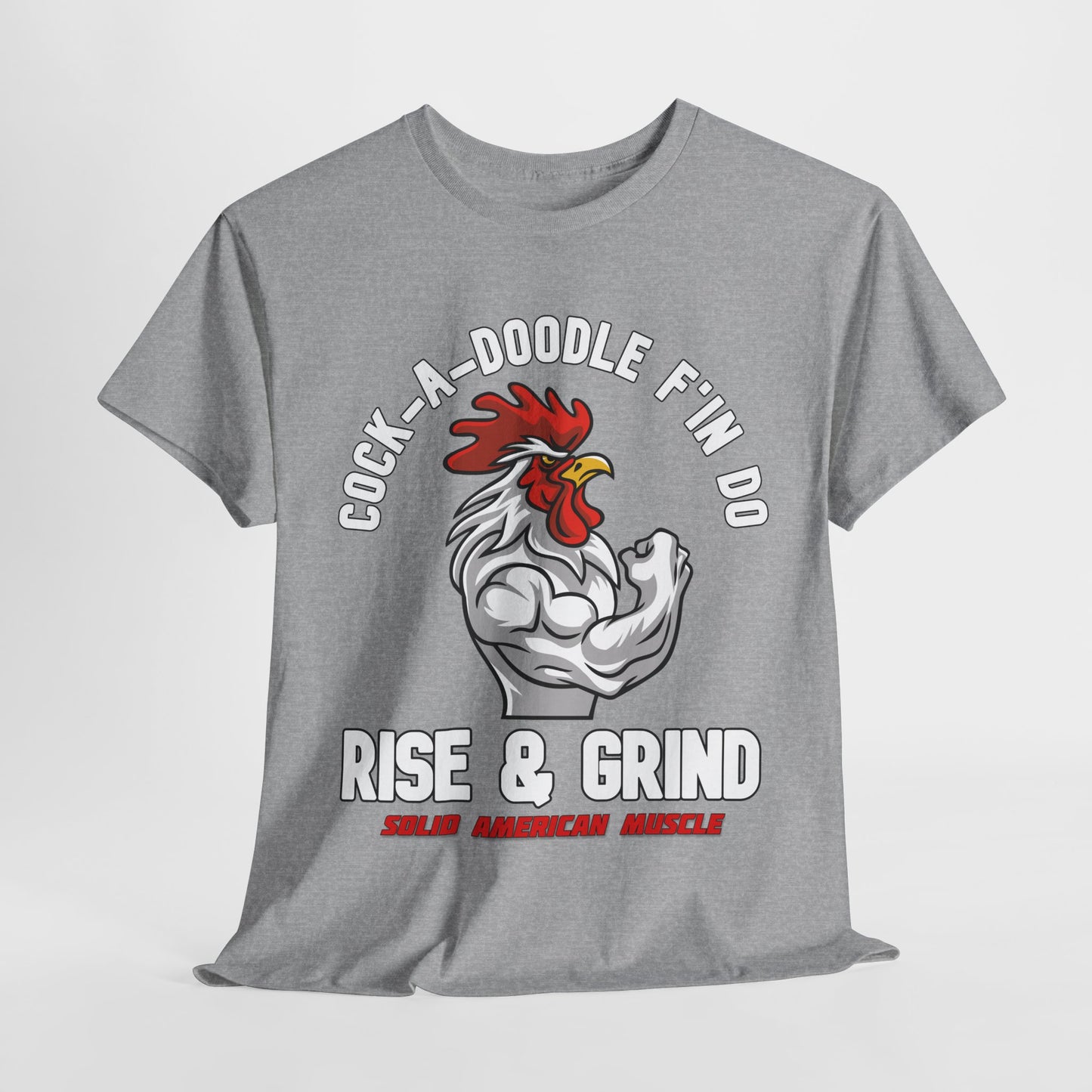 Solid American Muscle - Rise & Grind #1 T-Shirt