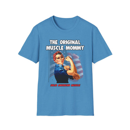 Solid American Muscle - The Original Muscle Mommy T-Shirt