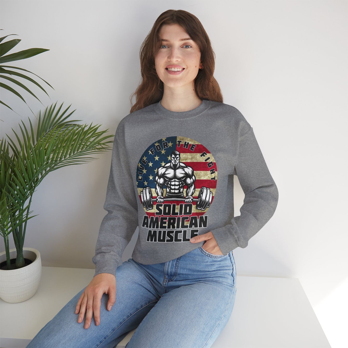 Solid American Muscle - Logo Sweatshirt