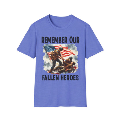 Patriot Collection - Remember Our Fallen Heroes - Memorial Day Themed - T-Shirt