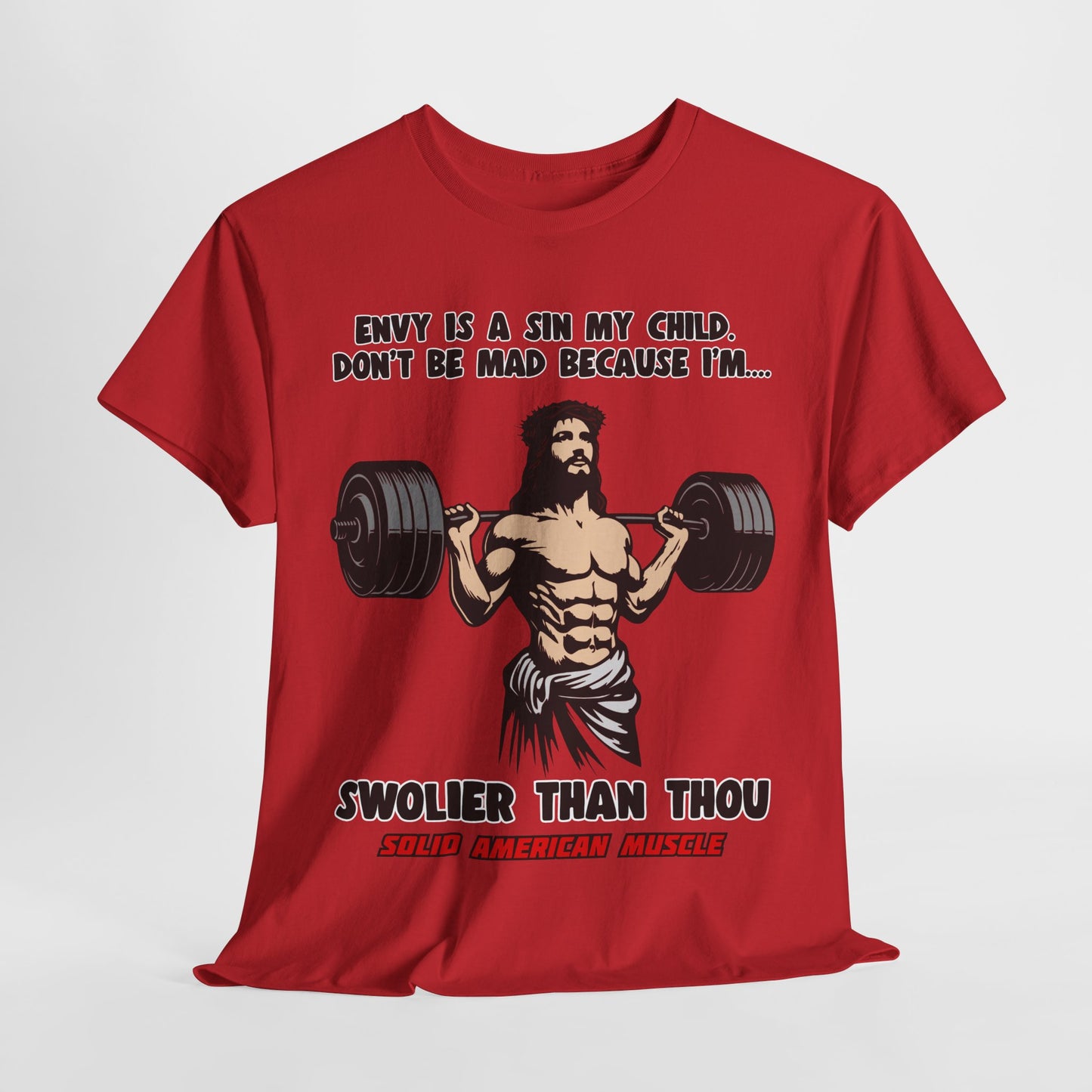 Solid American Muscle - Swolier Than Thou T-Shirt