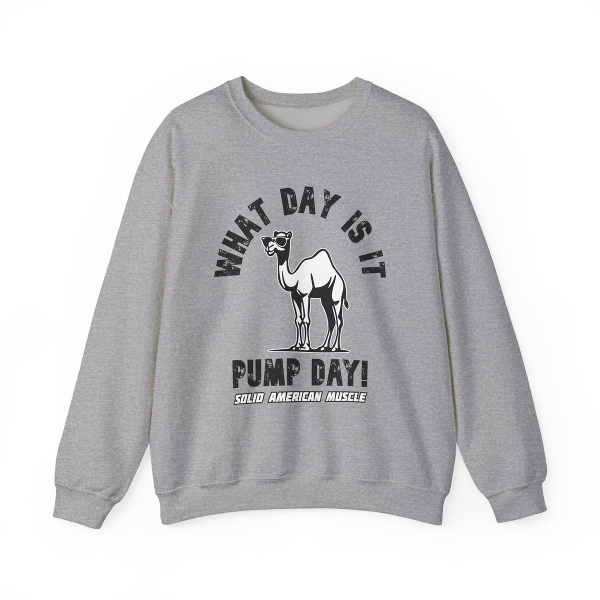 Solid American Muscle - Pump Day! Sweatshirt
