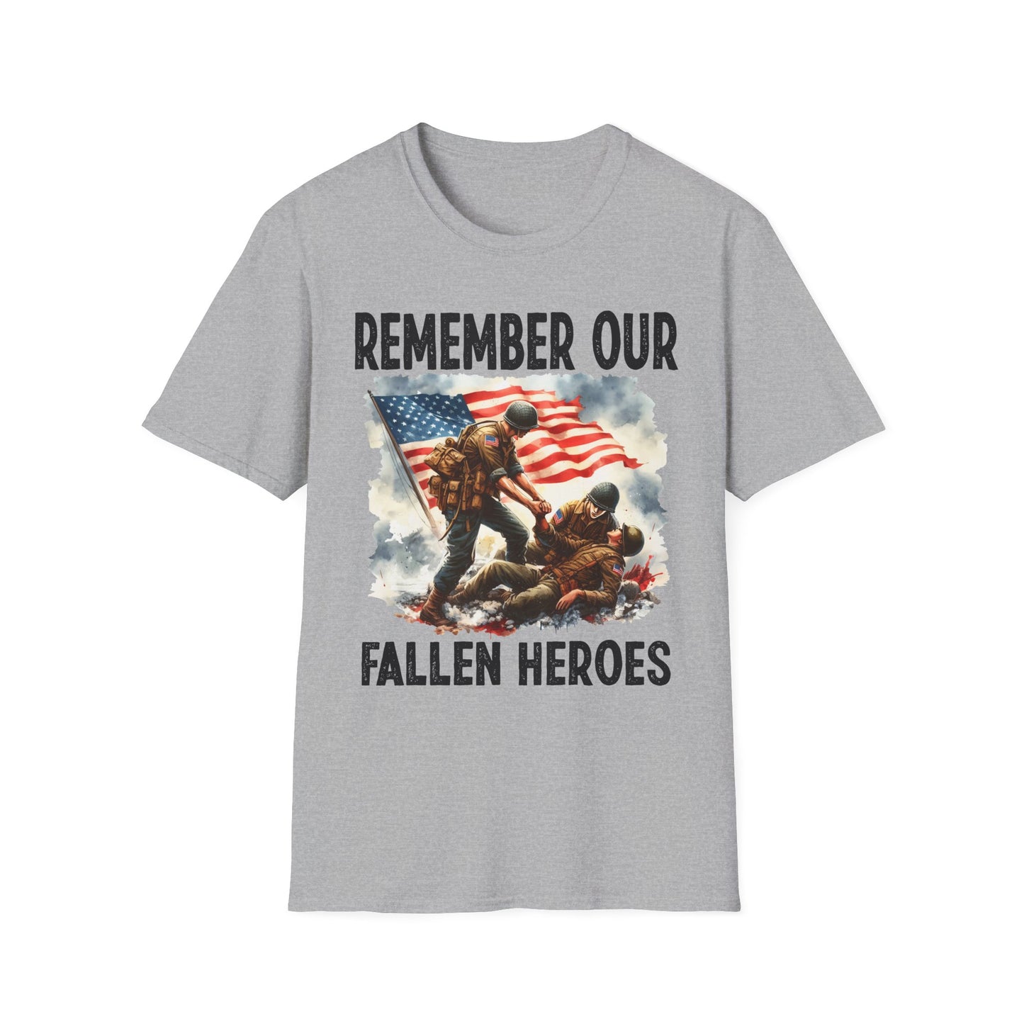 Patriot Collection - Remember Our Fallen Heroes - Memorial Day Themed - T-Shirt
