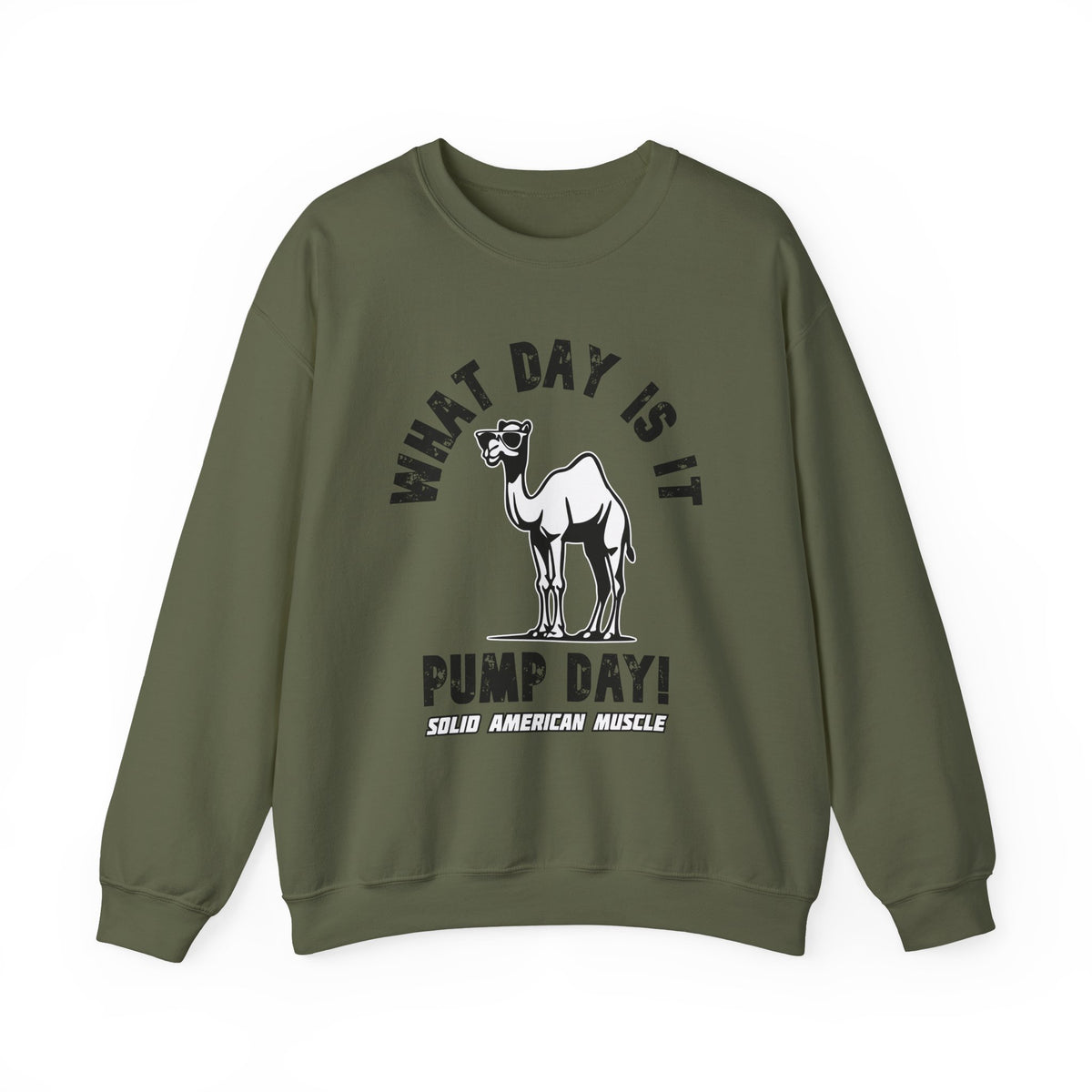 Solid American Muscle - Pump Day! Sweatshirt