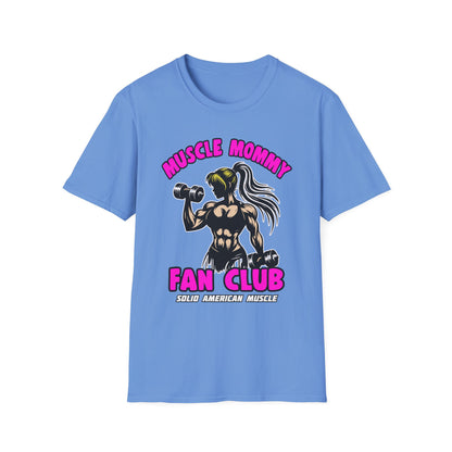 Solid American Muscle - Muscle Mommy Fan Club T-Shirt