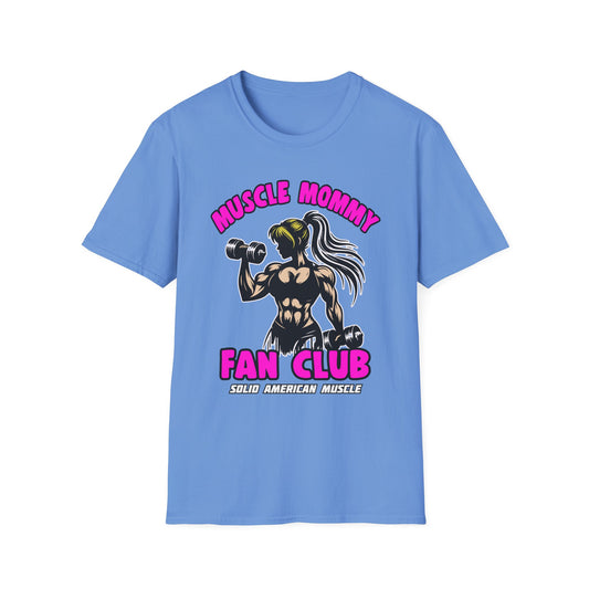 Solid American Muscle - Muscle Mommy Fan Club T-Shirt