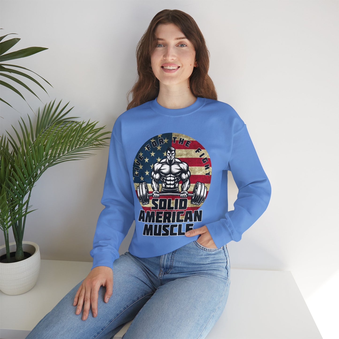 Solid American Muscle - Logo Sweatshirt