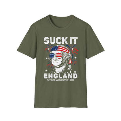 Patriot Collection - Suck It England - George Washington - T-Shirt