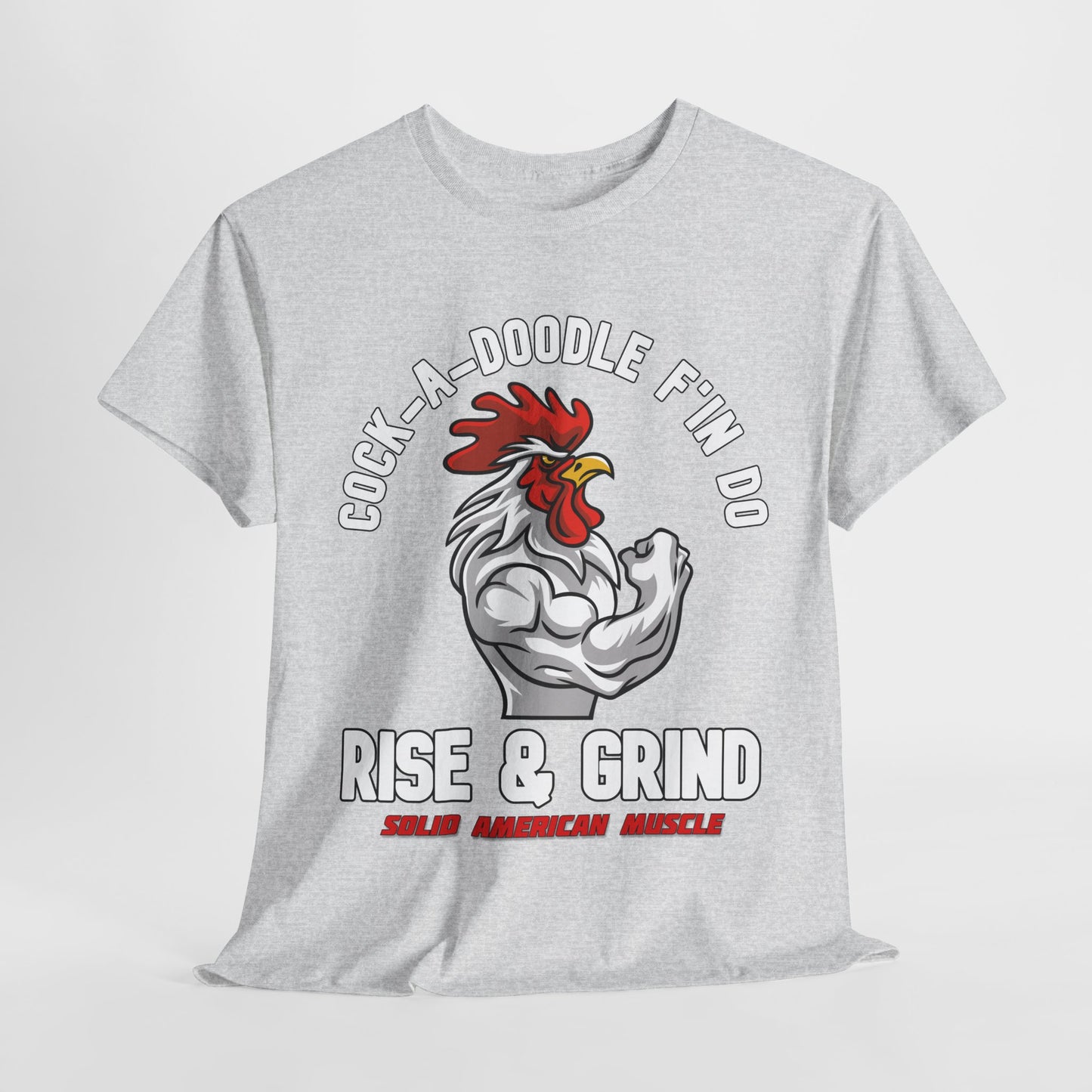 Solid American Muscle - Rise & Grind #1 T-Shirt