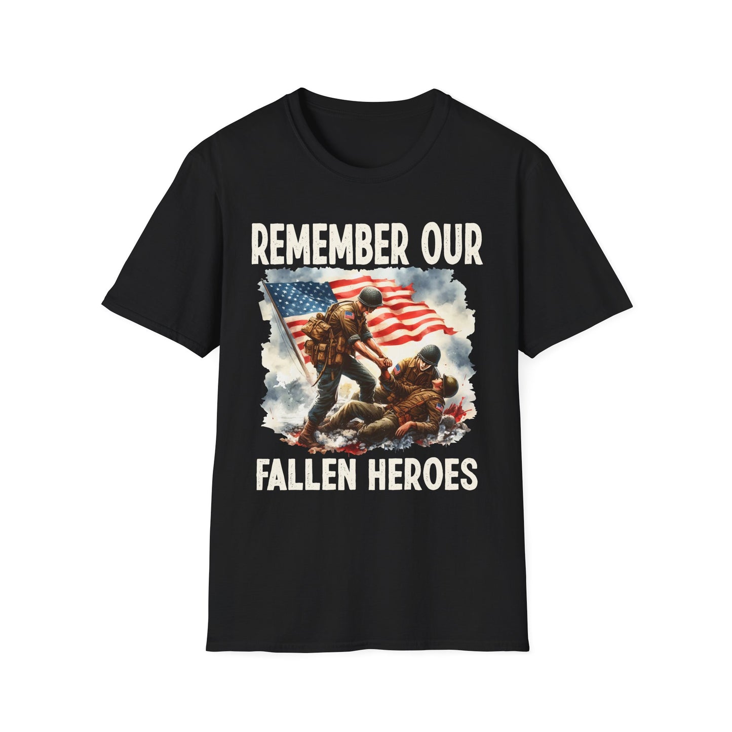 Patriot Collection - Remember Our Fallen Heroes - Memorial Day Themed - T-Shirt