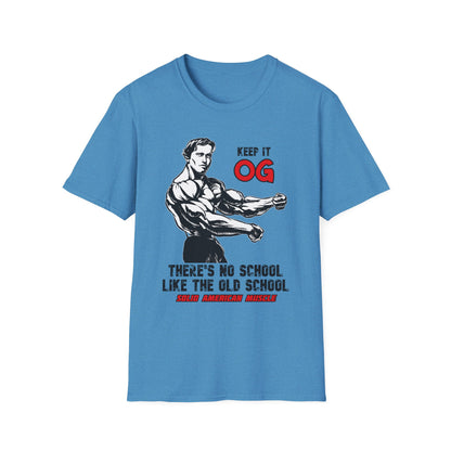 Solid American Muscle - Keep it OG - There's No School Like the Old School T-Shirt