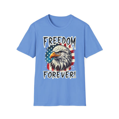 Patriot Collection - Freedom Forever! - USA Flag - Bald Eagle - T-Shirt