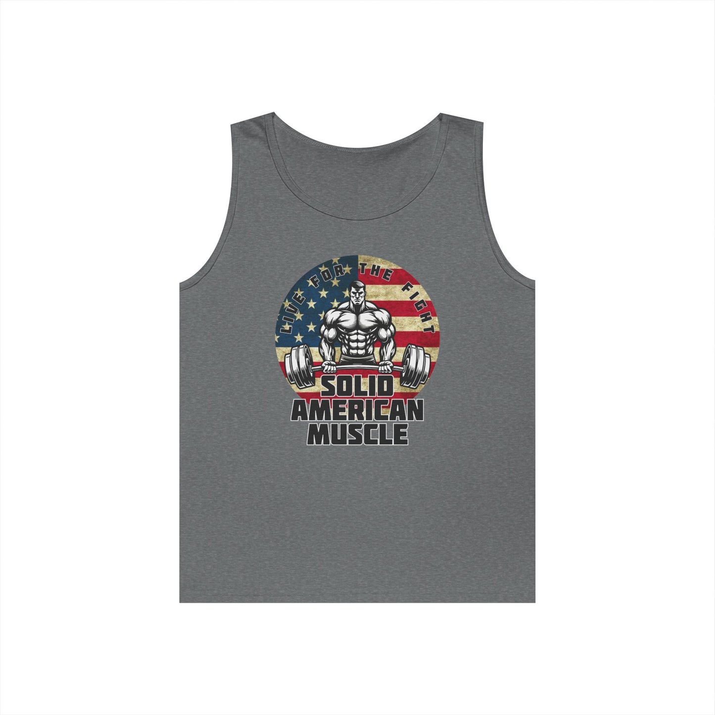 Solid American Muscle - Logo Tank Top