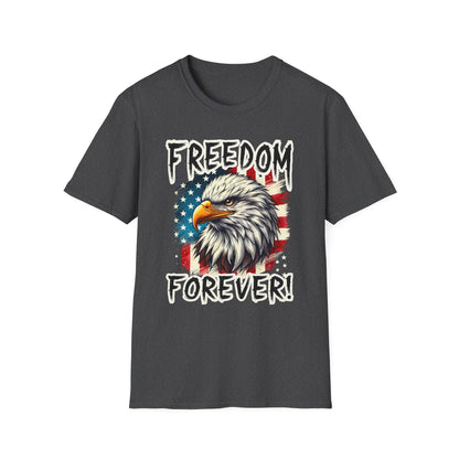 Patriot Collection - Freedom Forever! - USA Flag - Bald Eagle - T-Shirt