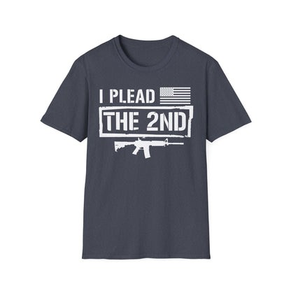 Patriot Collection - I Plead the 2nd - Second Amendment / Gun Rights - T-Shirt