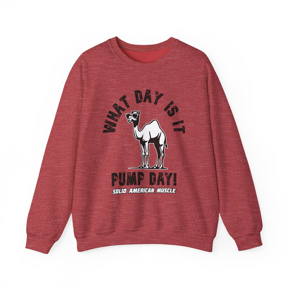 Solid American Muscle - Pump Day! Sweatshirt