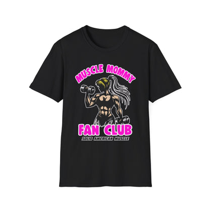 Solid American Muscle - Muscle Mommy Fan Club T-Shirt