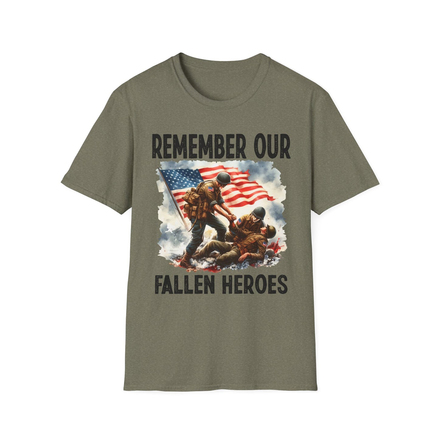 Patriot Collection - Remember Our Fallen Heroes - Memorial Day Themed - T-Shirt