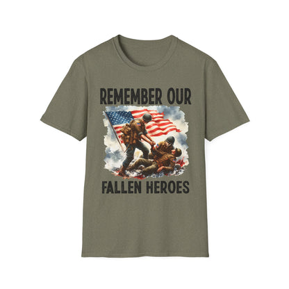 Patriot Collection - Remember Our Fallen Heroes - Memorial Day Themed - T-Shirt