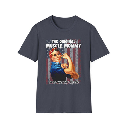 Solid American Muscle - The Original Muscle Mommy T-Shirt