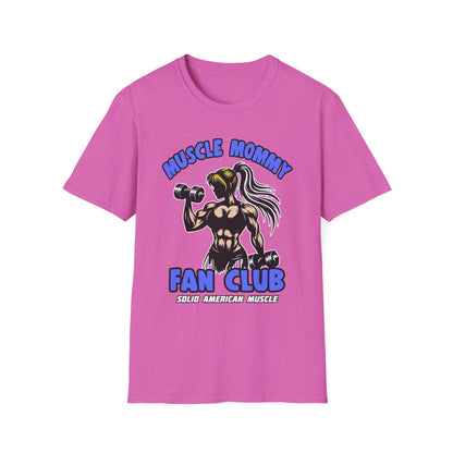 Solid American Muscle - Muscle Mommy Fan Club T-Shirt