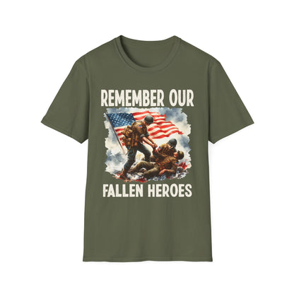 Patriot Collection - Remember Our Fallen Heroes - Memorial Day Themed - T-Shirt