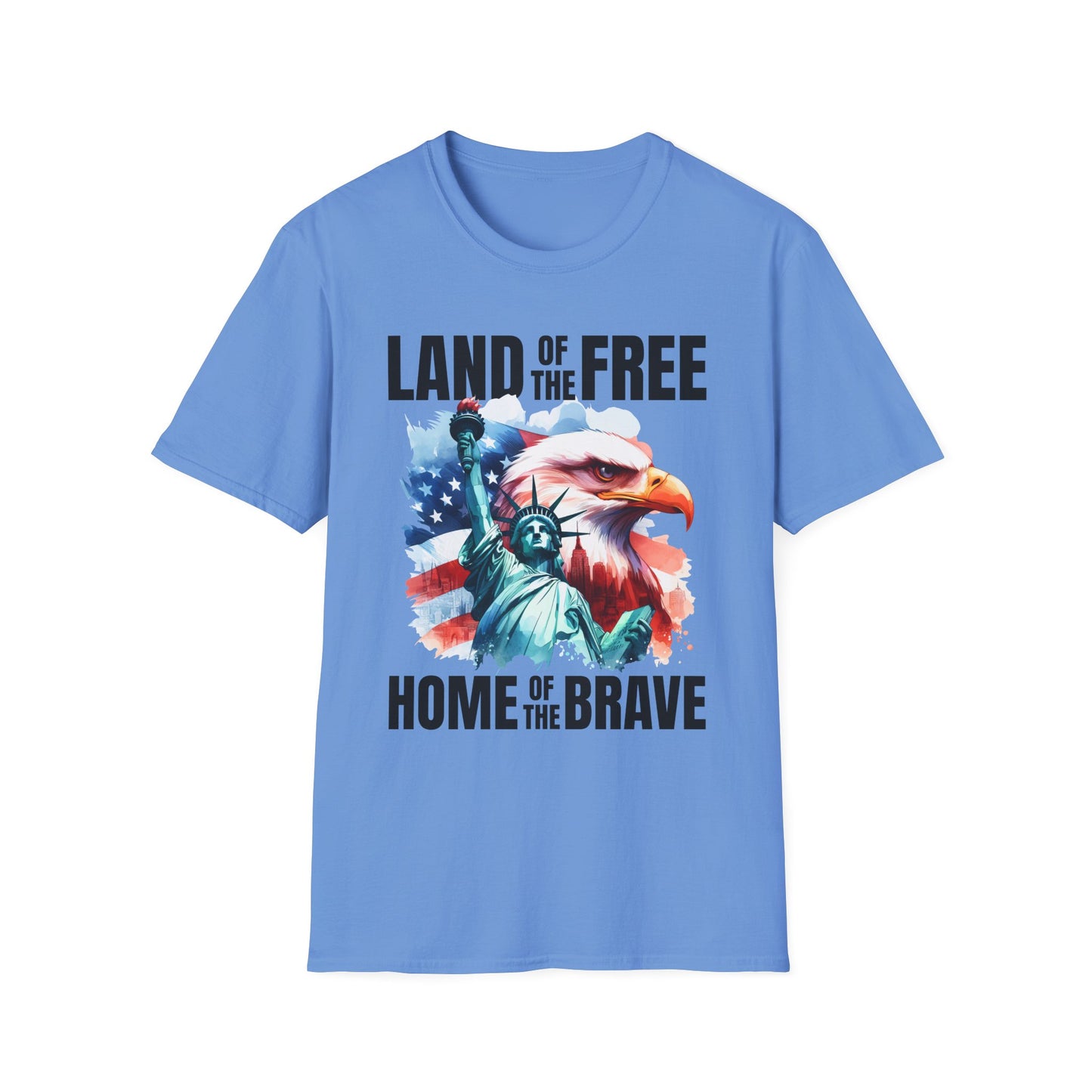 Patriot Collection - Land of the Free, Home of the Brave - T-Shirt