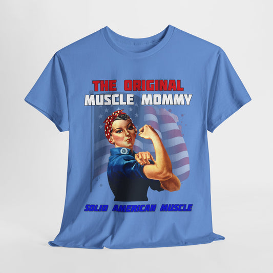 Solid American Muscle - The Original Muscle Mommy T-Shirt