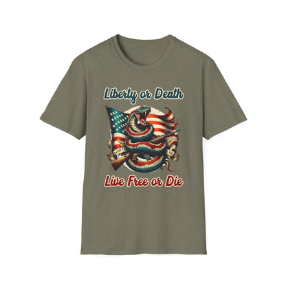Patriot Collection - Liberty or Death - Live Free of Die - T-Shirt