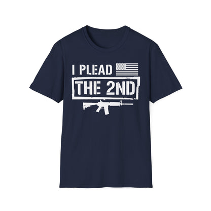 Patriot Collection - I Plead the 2nd - Second Amendment / Gun Rights - T-Shirt