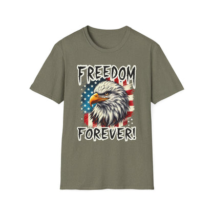 Patriot Collection - Freedom Forever! - USA Flag - Bald Eagle - T-Shirt