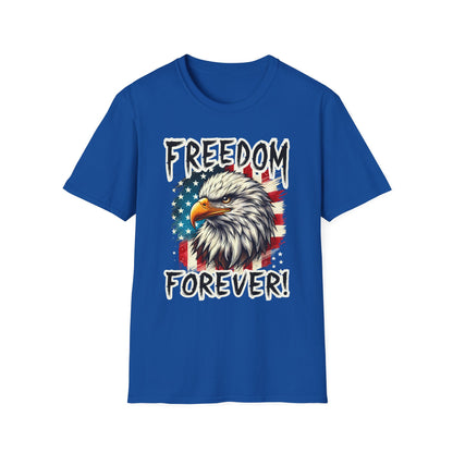 Patriot Collection - Freedom Forever! - USA Flag - Bald Eagle - T-Shirt