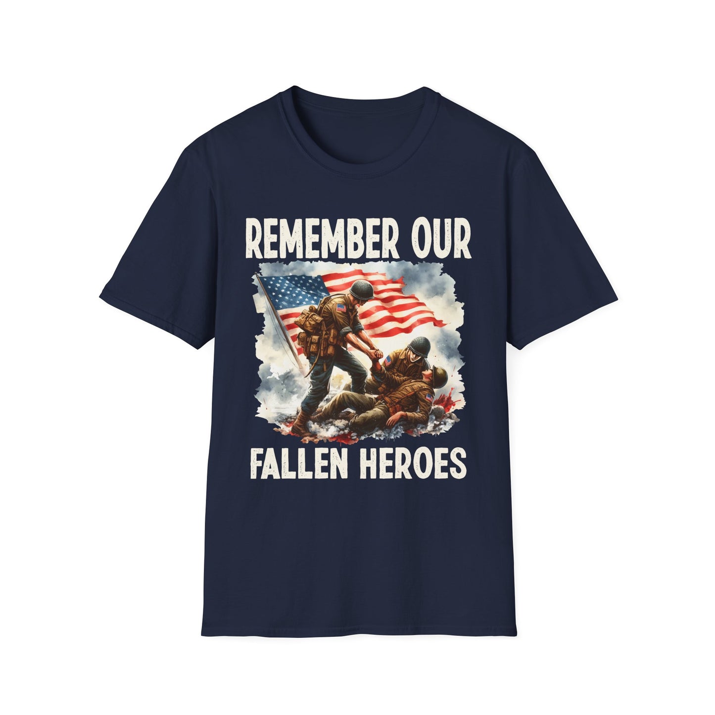 Patriot Collection - Remember Our Fallen Heroes - Memorial Day Themed - T-Shirt