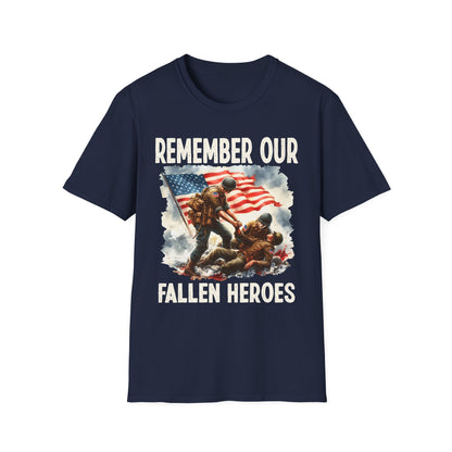 Patriot Collection - Remember Our Fallen Heroes - Memorial Day Themed - T-Shirt