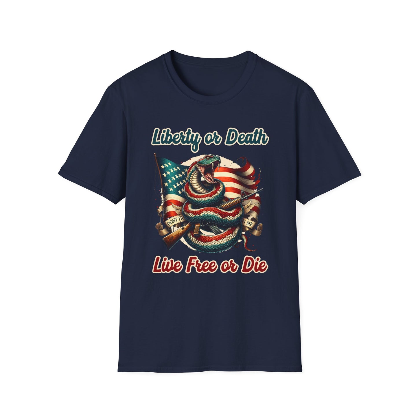 Patriot Collection - Liberty or Death - Live Free of Die - T-Shirt