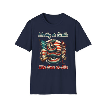 Patriot Collection - Liberty or Death - Live Free of Die - T-Shirt