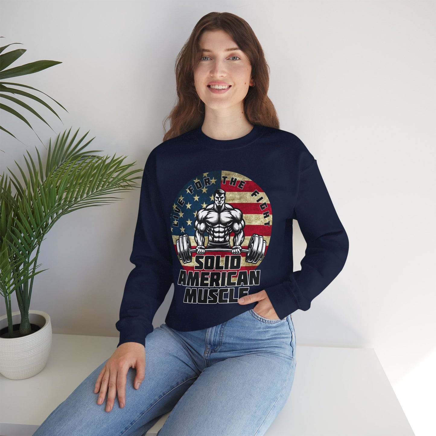 Solid American Muscle - Logo Sweatshirt