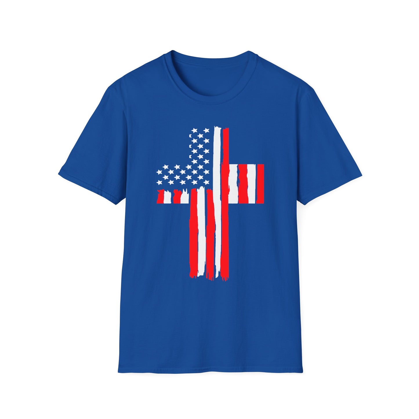 Patriot Collection - American Flag Cross - T-Shirt