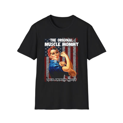 Solid American Muscle - The Original Muscle Mommy T-Shirt