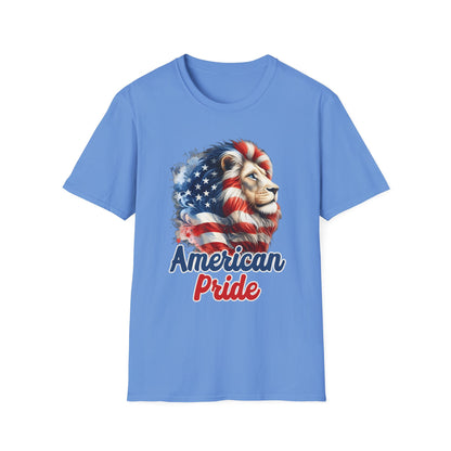 Patriot Collection - American Pride - USA Flag - Lion - T-Shirt