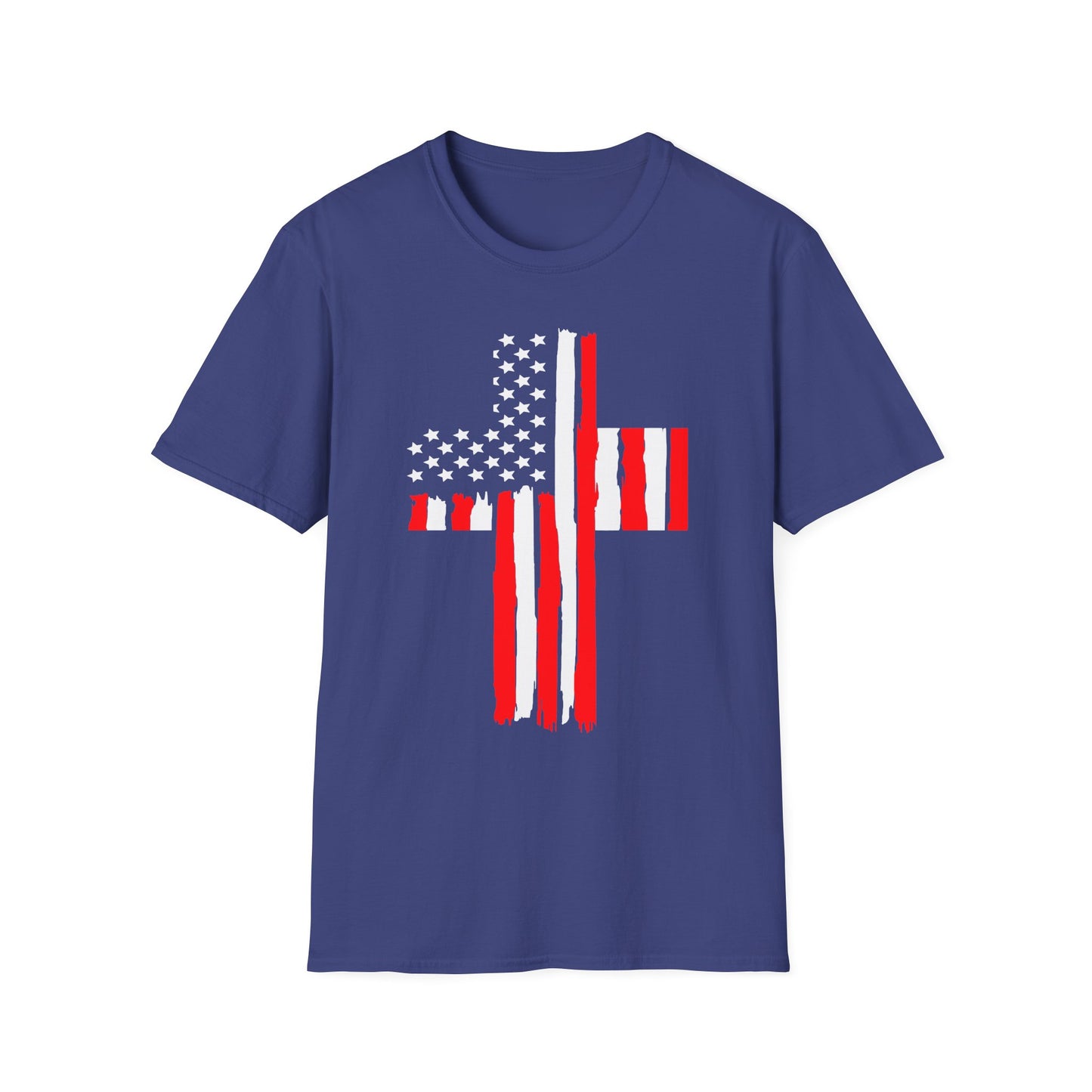 Patriot Collection - American Flag Cross - T-Shirt