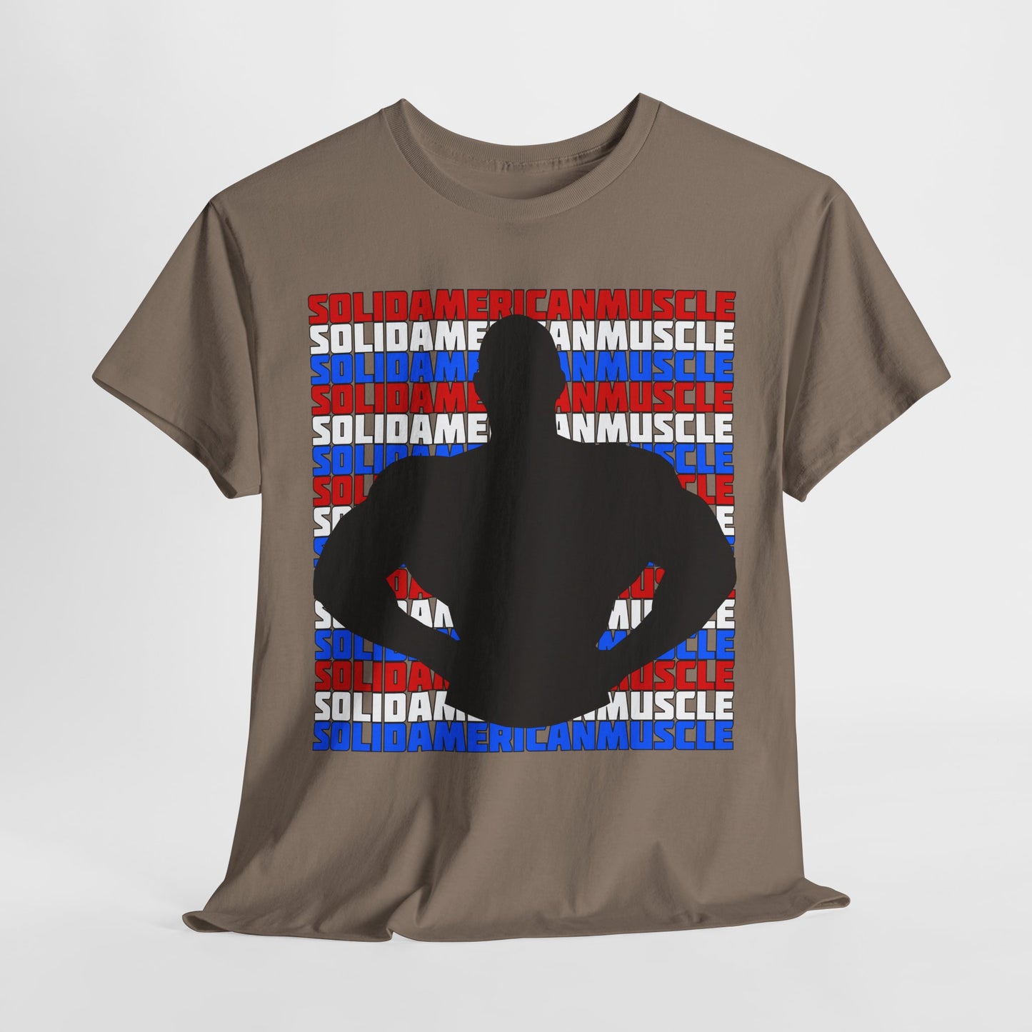 Solid American Muscle - Silhouette #3 T-Shirt