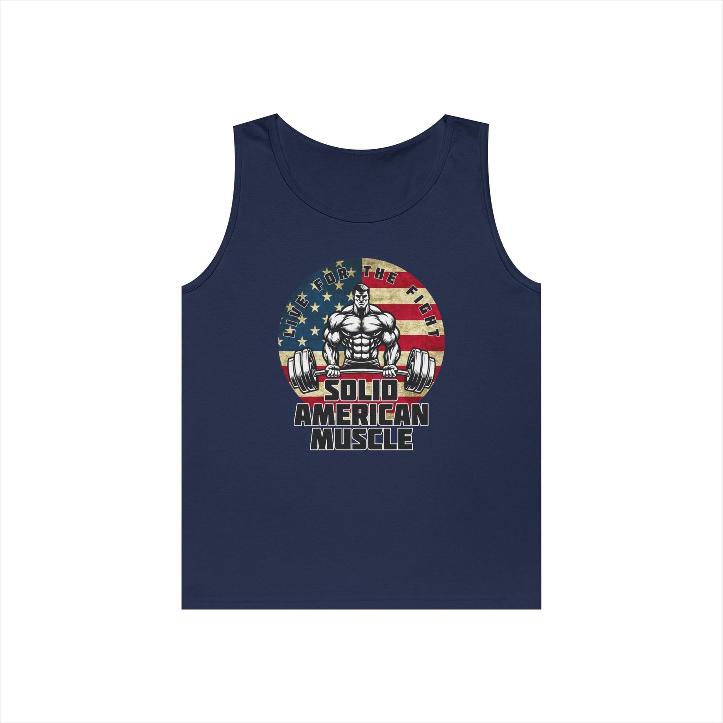 Solid American Muscle - Logo Tank Top